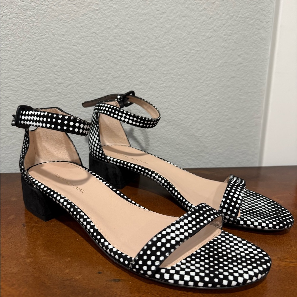 Stuart Weitzman NUDIST BLOCK 35 size 8.5
